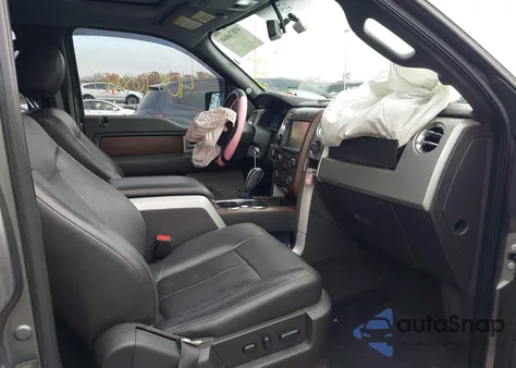 2014 Ford F-150 Lariat из США, поврежденный, VIN 1FTFW1EF7EFB13878